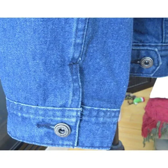 Danbury Mint U.S. Marines Denim Jacket Medium (38-40) EUC - Picture 8 of 10